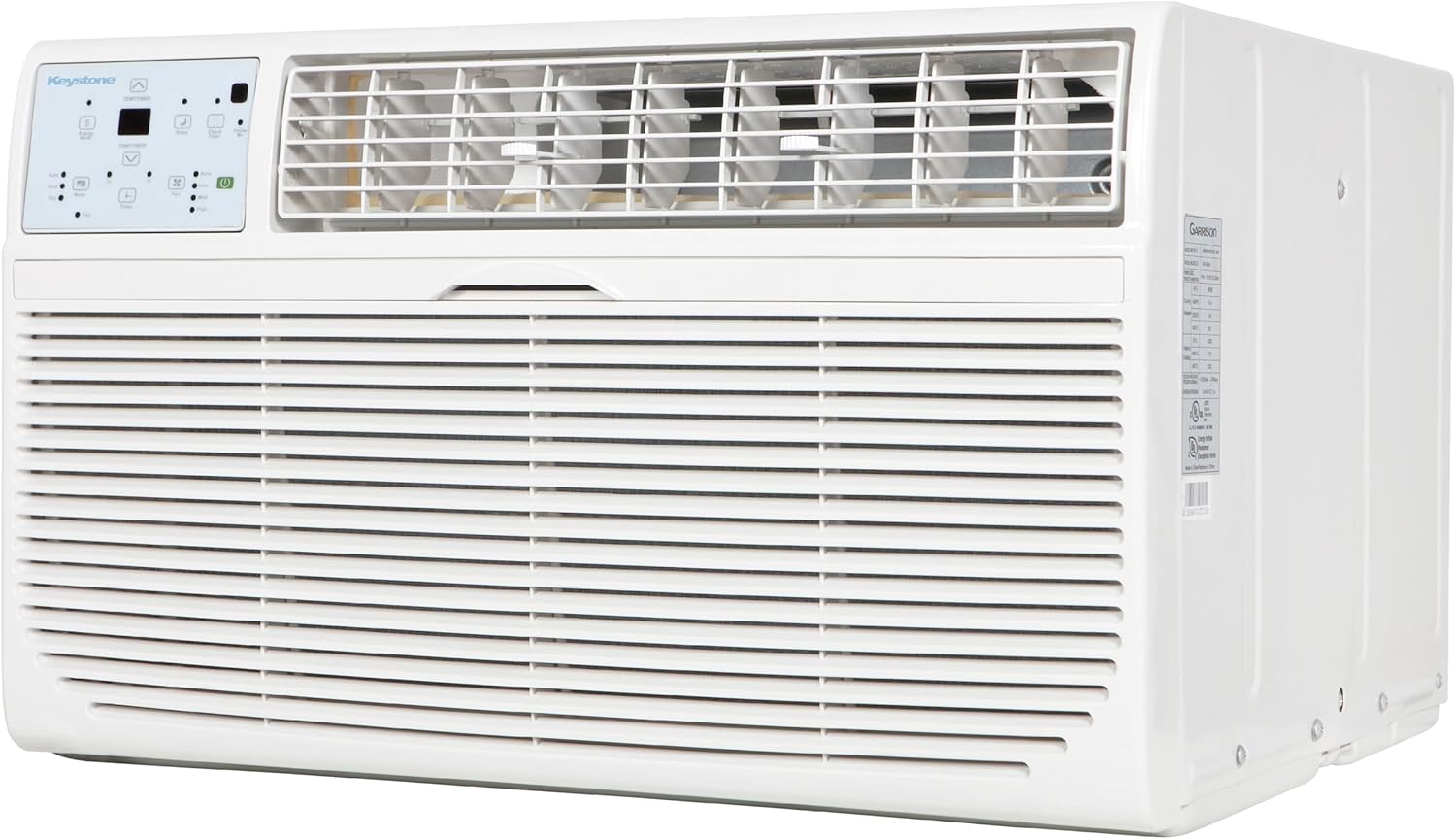 Keystone 14000 BTU Wall AC with Heat and Dehumidifier