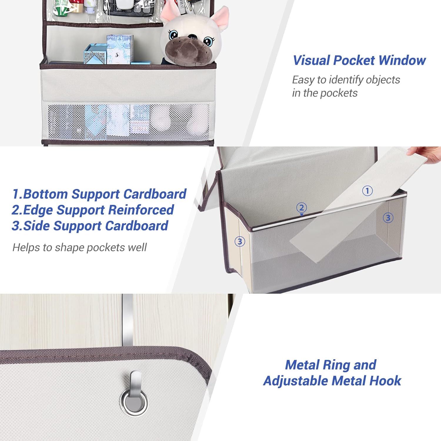 NesTidy 6 Layer Door Organizer Storage