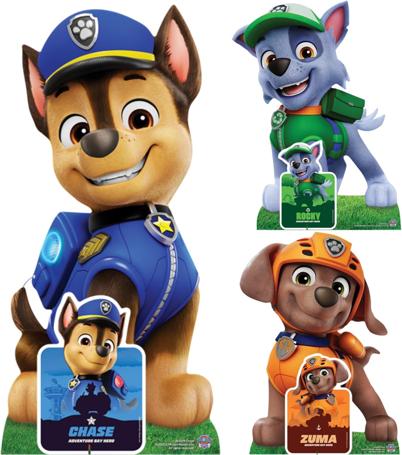 Star Cutouts SC4599 Paw Patrol Multi-Pack Cardboard Cutouts