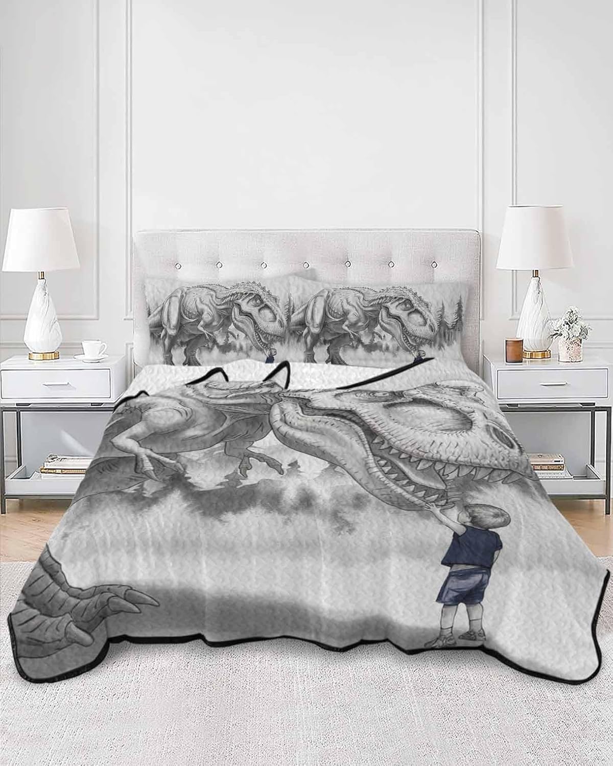 TocaHome Summer Quilts Twin XL Size with 2 Pillowcases