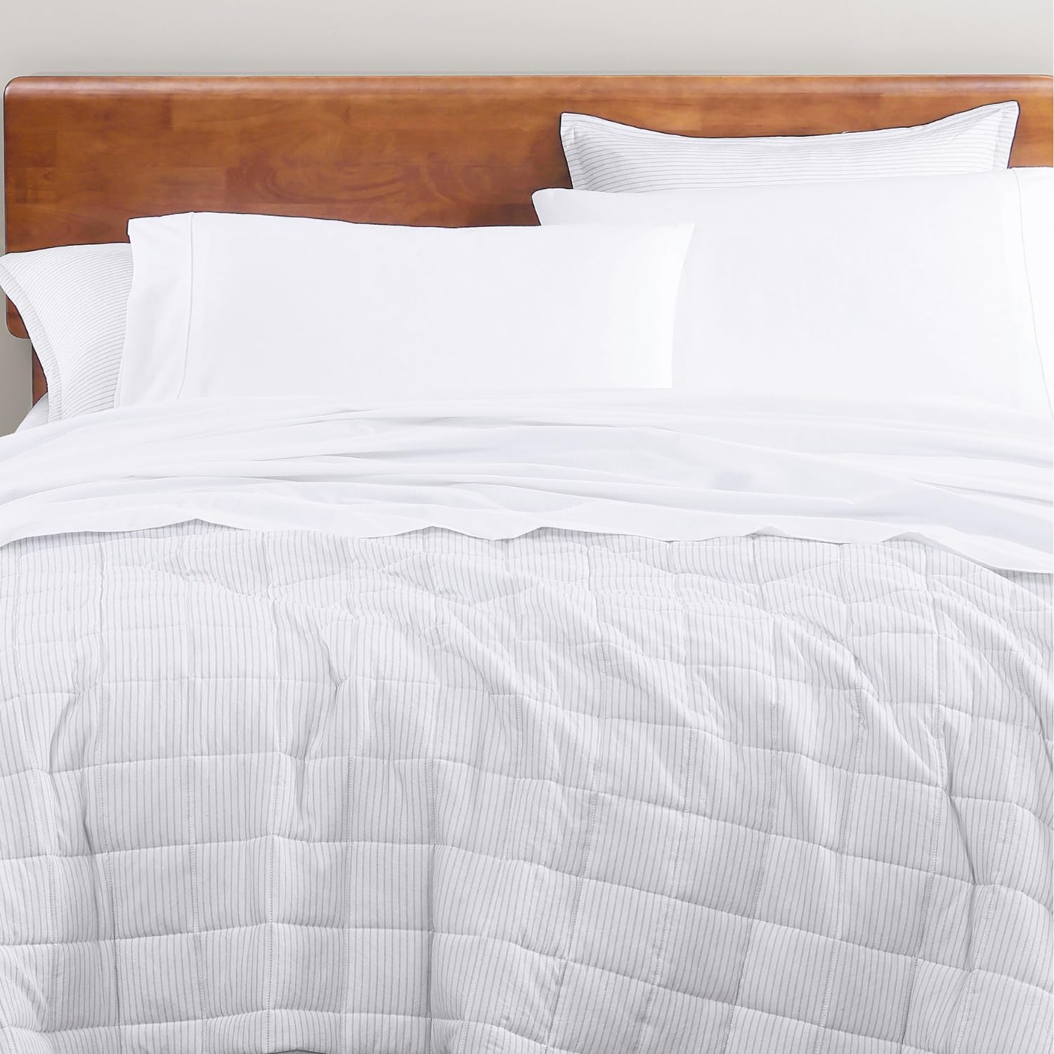 Lane Linen 100 Organic Cotton Twin Sheets Set 3Pc