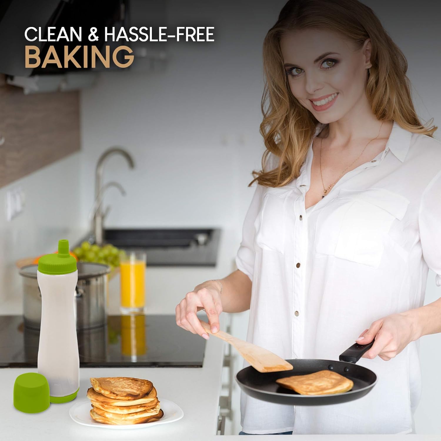 EXULTIMATE Pancake Batter Dispenser Pen