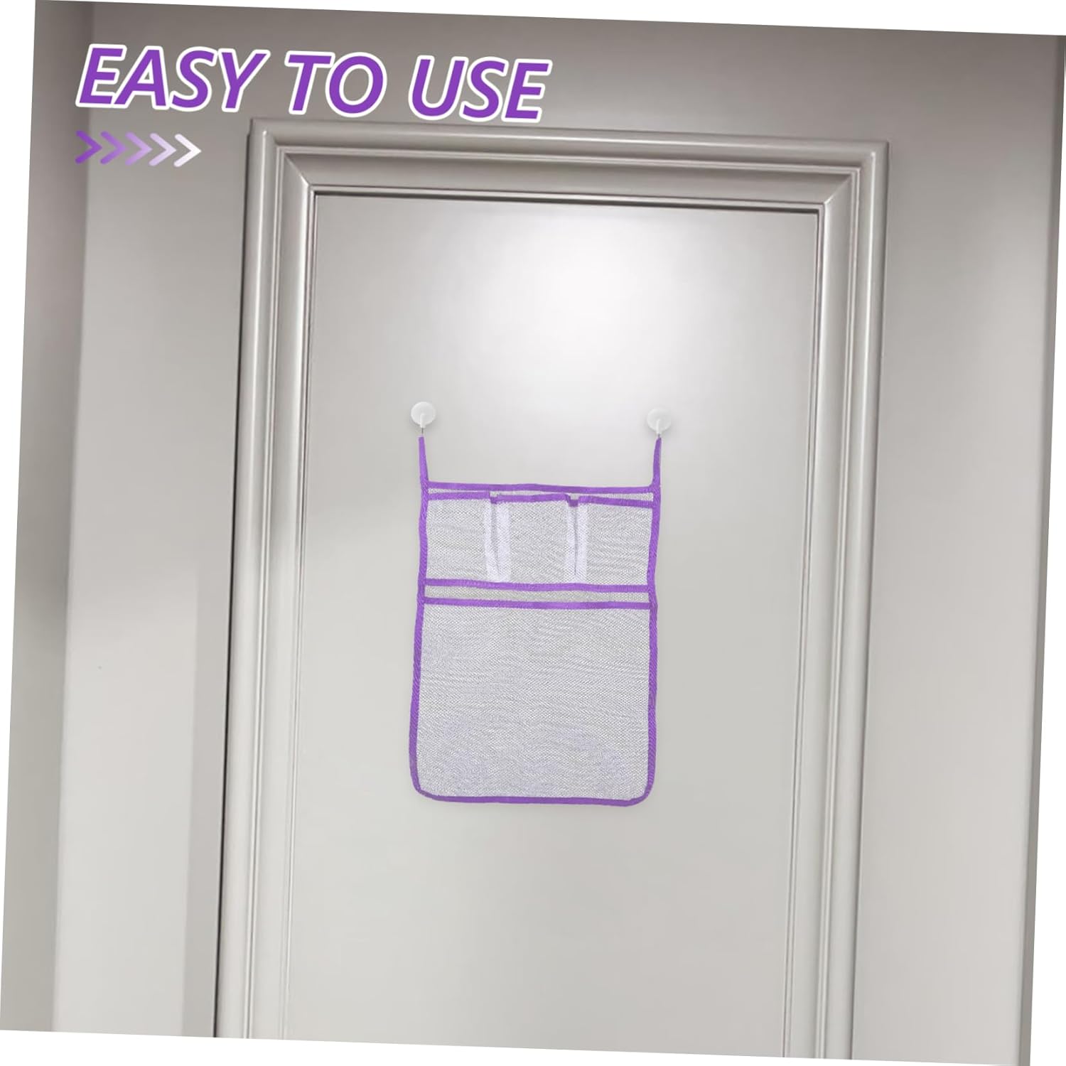 Happyyami Bathroom Over Sink Organizer Mesh Bag Space Saving Multi Functional