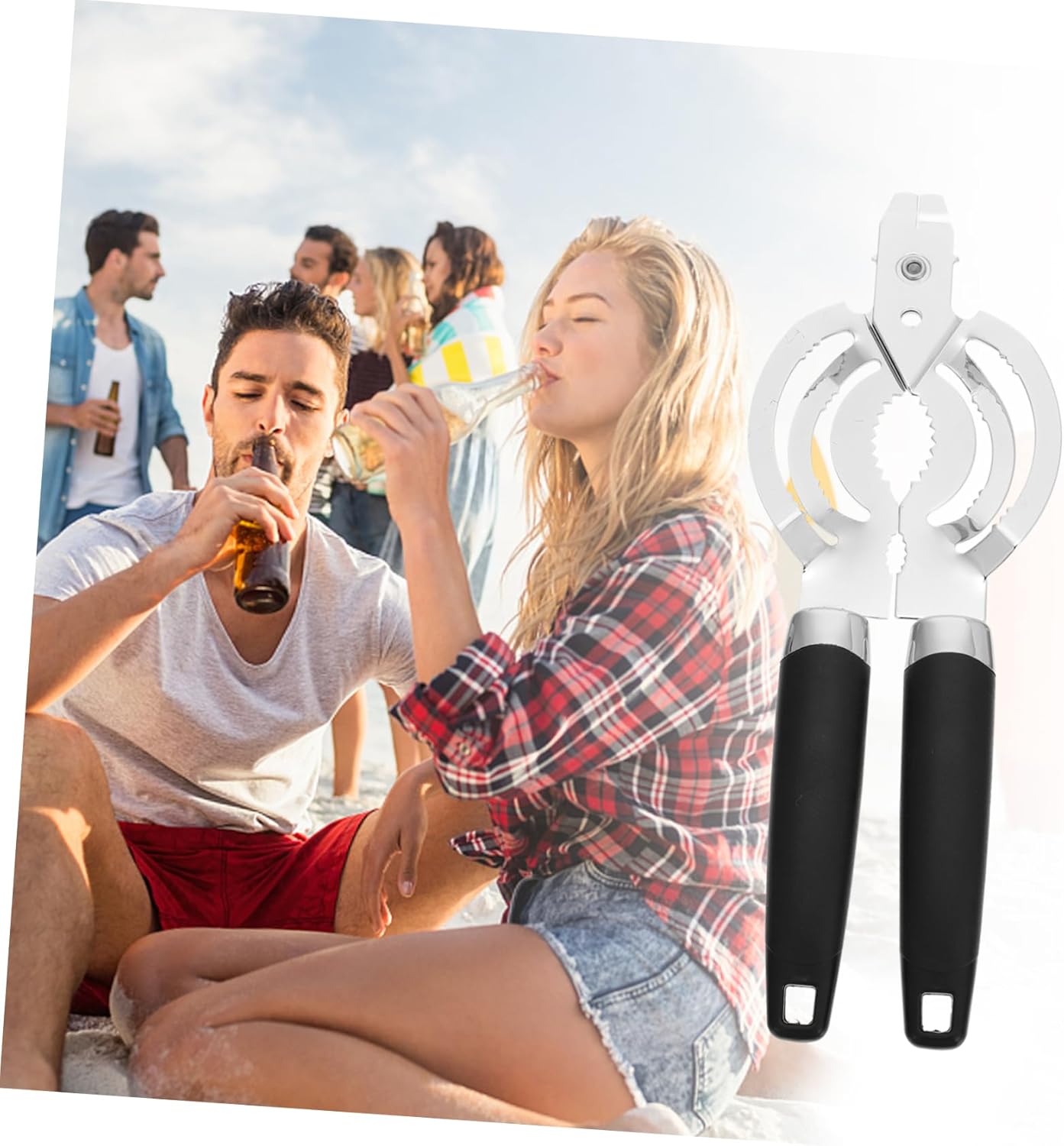 Zerodeko 1pc Manual Can and Bottle Opener