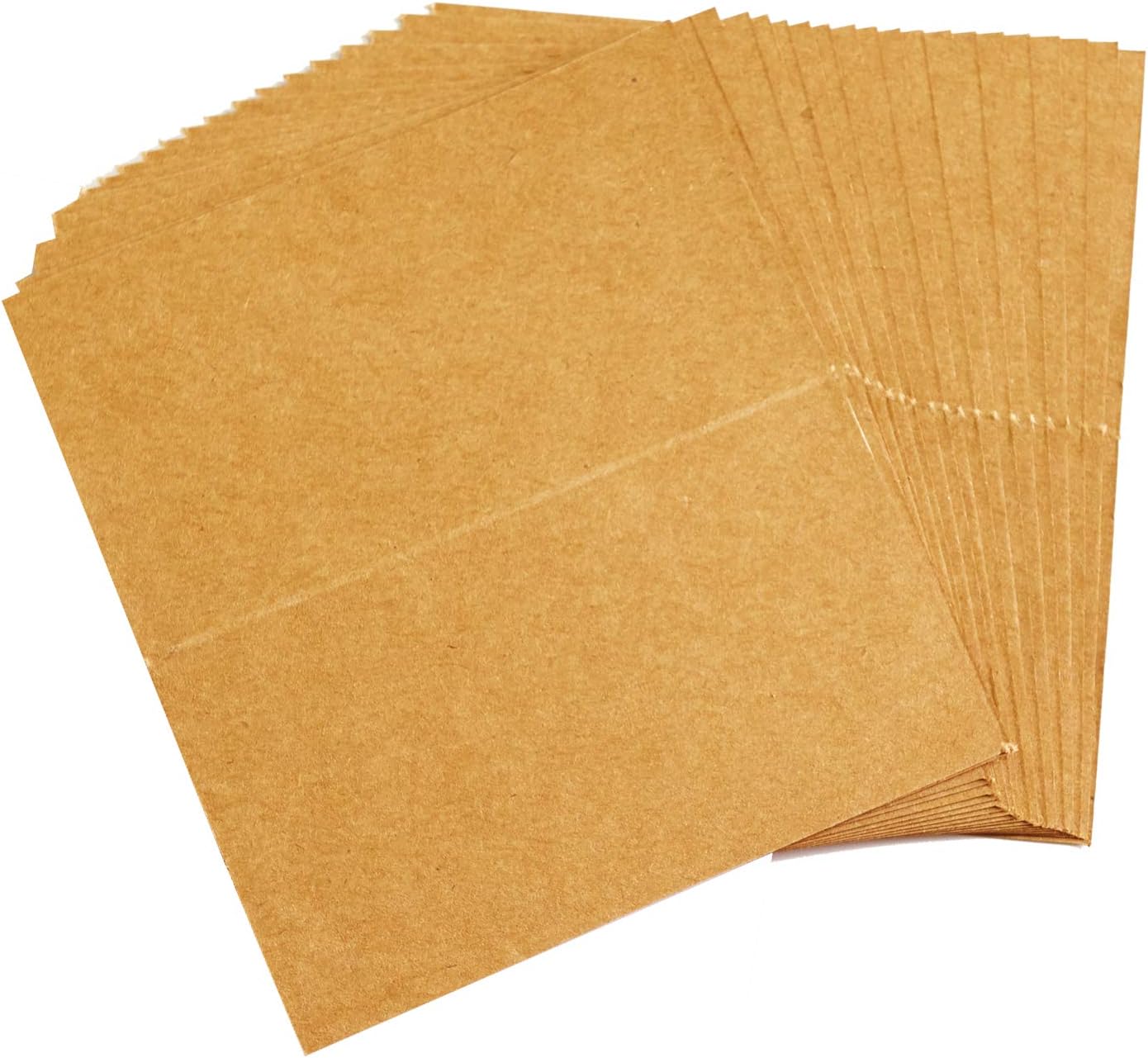 MATICAN 100 Count Kraft Place Cards for Weddings and Events