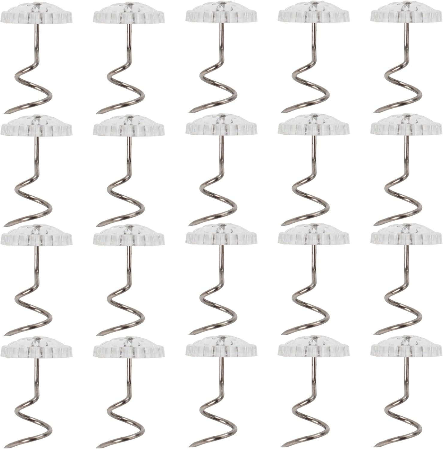 CANWUPON Upholstery Tacks with Twist Design No-Slip Holders