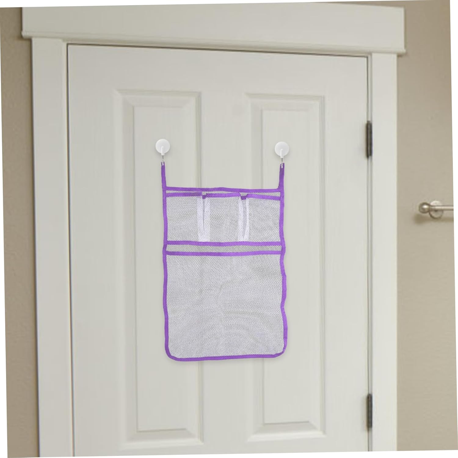 Hanging Shampoo Bag Mesh Shower Organizer Space Saver