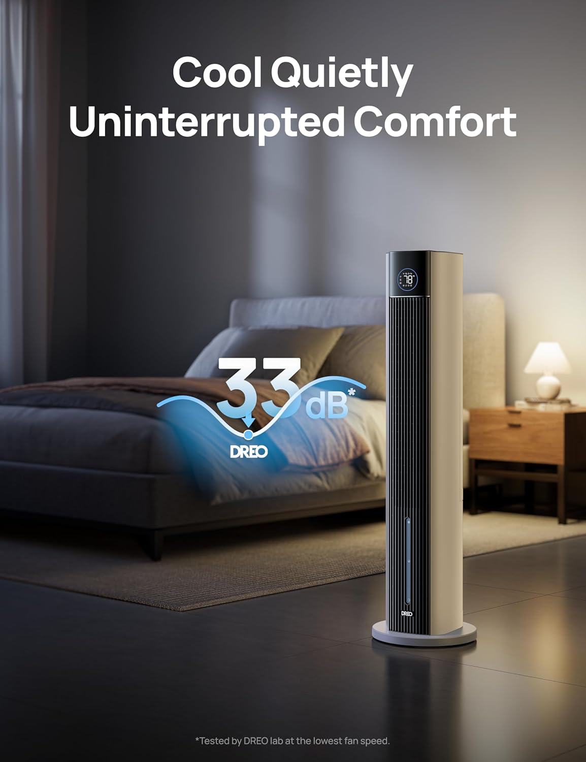 Dreo Evaporative Air Cooler 43 Floor Fan with APP Control