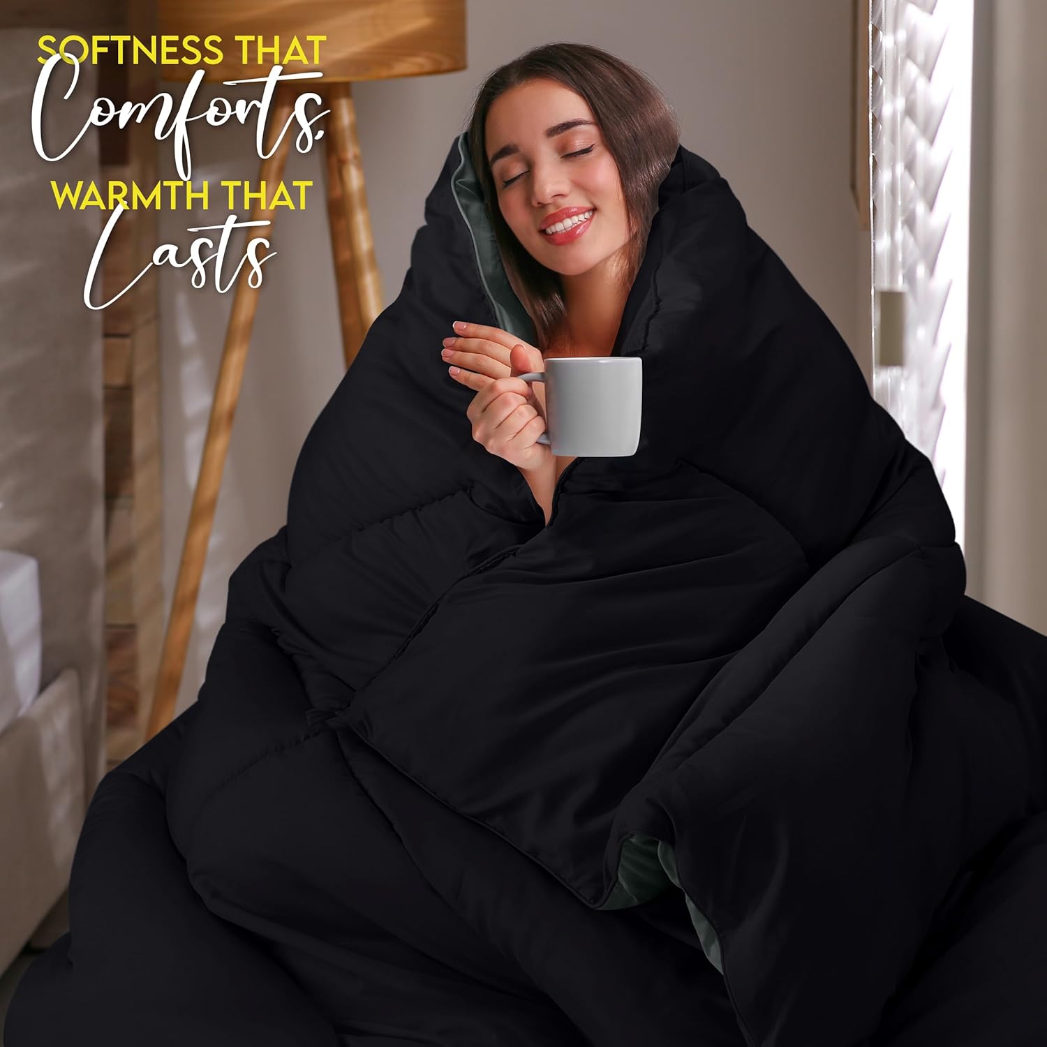 Utopia Bedding Queen Duvet Insert Comforter