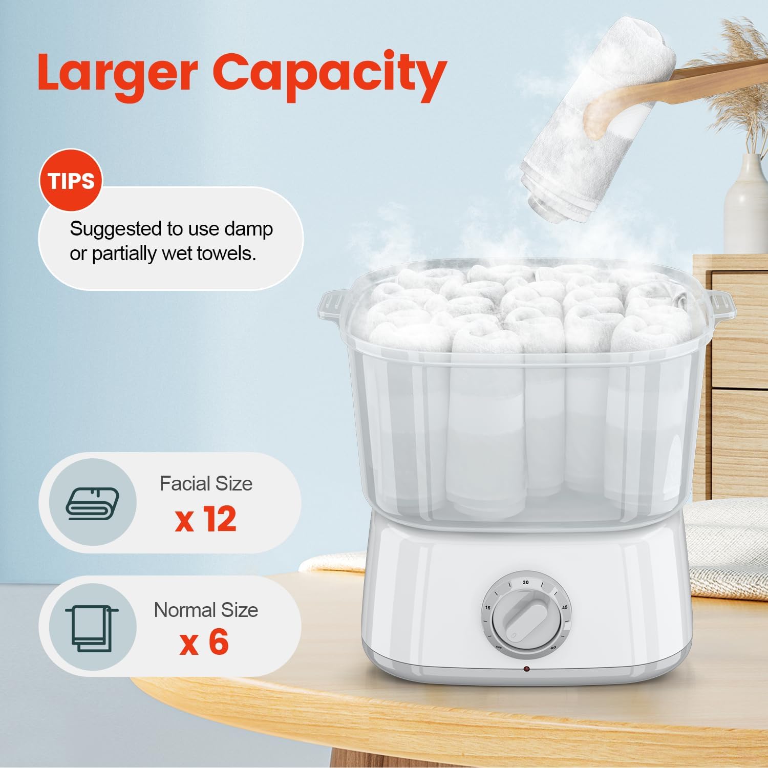 StateRiver Rapid Heating Towel Warmer for Facials