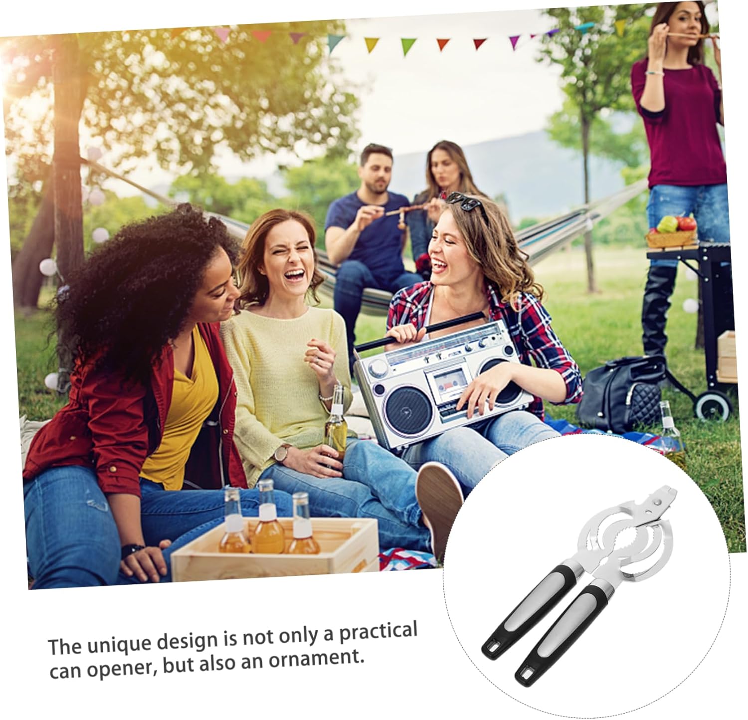 Zerodeko 1pc Manual Can and Bottle Opener