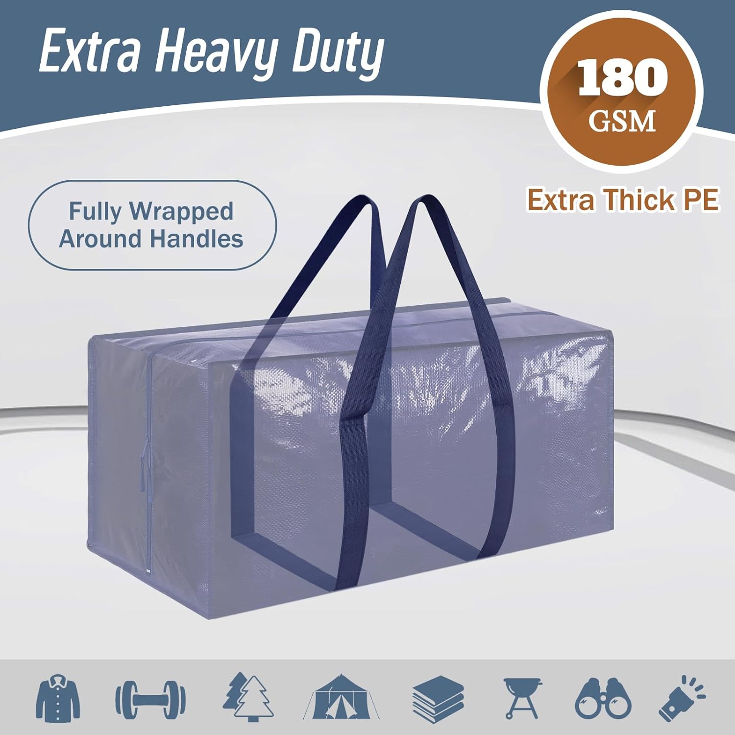FYGRIP 6 Pack Extra Heavy Duty Large Moving Bags