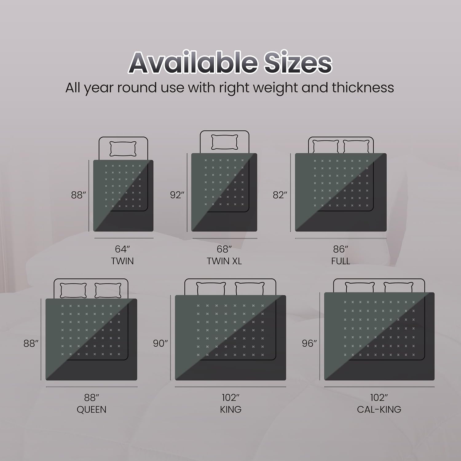 Utopia Bedding Queen Duvet Insert Comforter