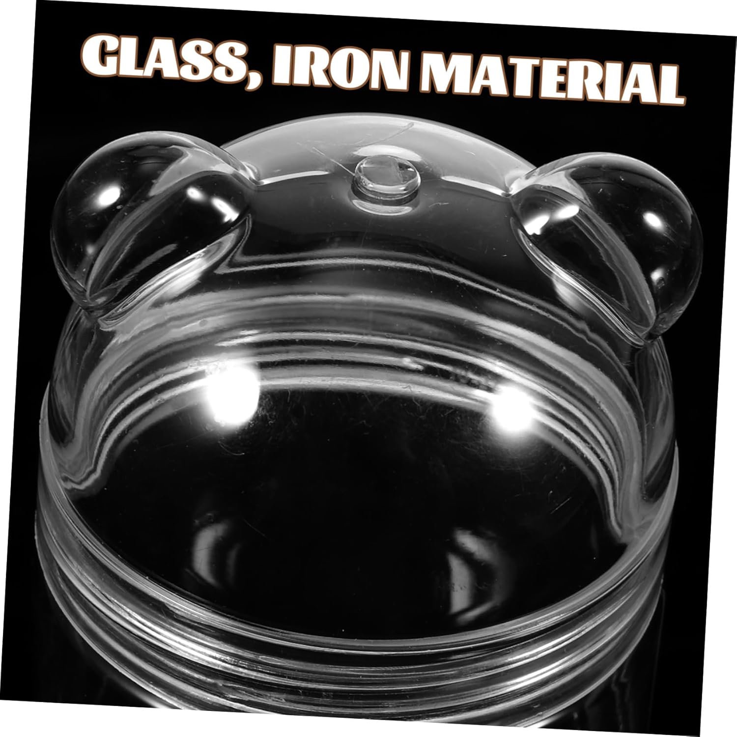 6pcs Bear Shaped Candy Jars for Birthday Parties and Chocolate Storage