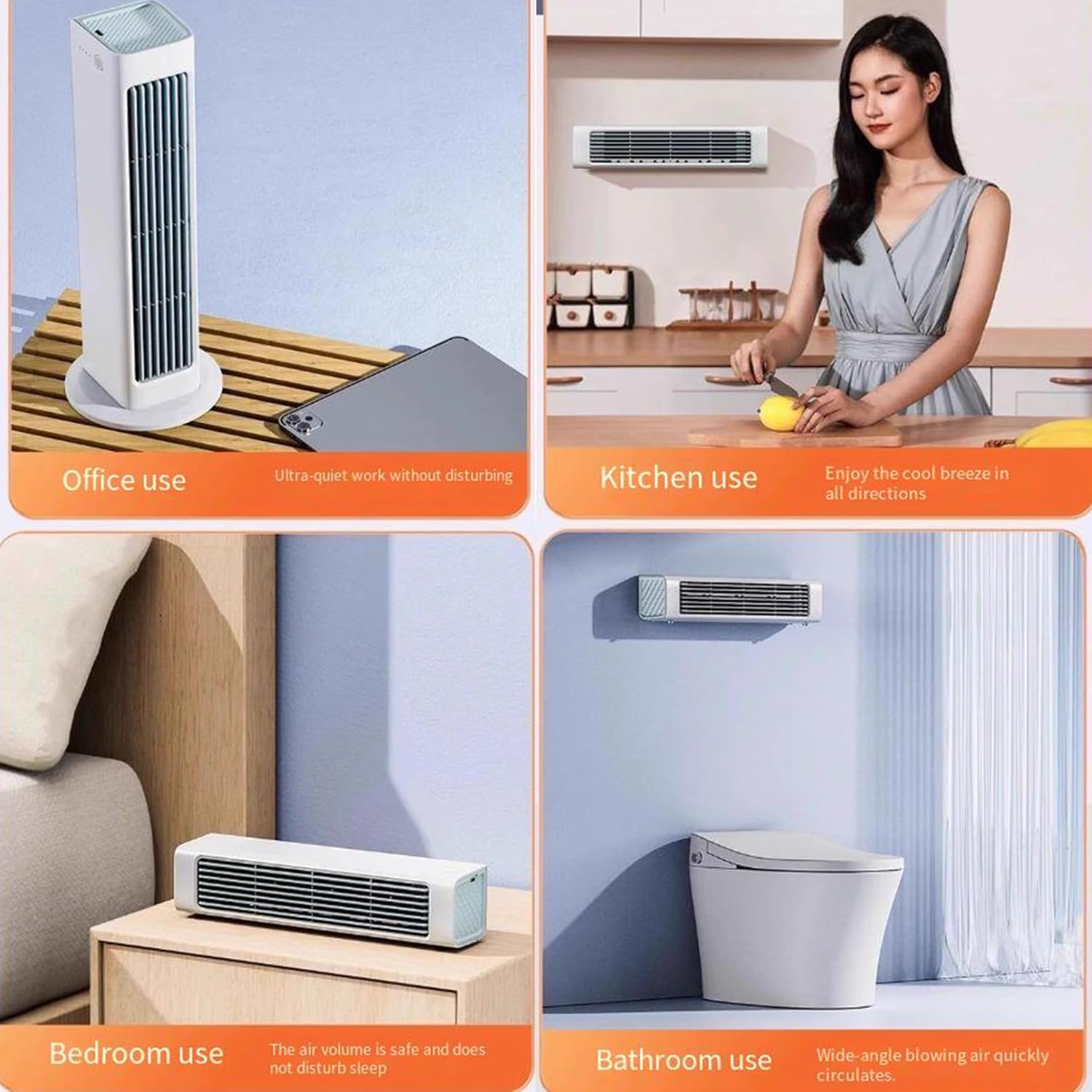 Breeze Max Portable AC - 2025 Upgrade Ultra Quiet Cooling Unit
