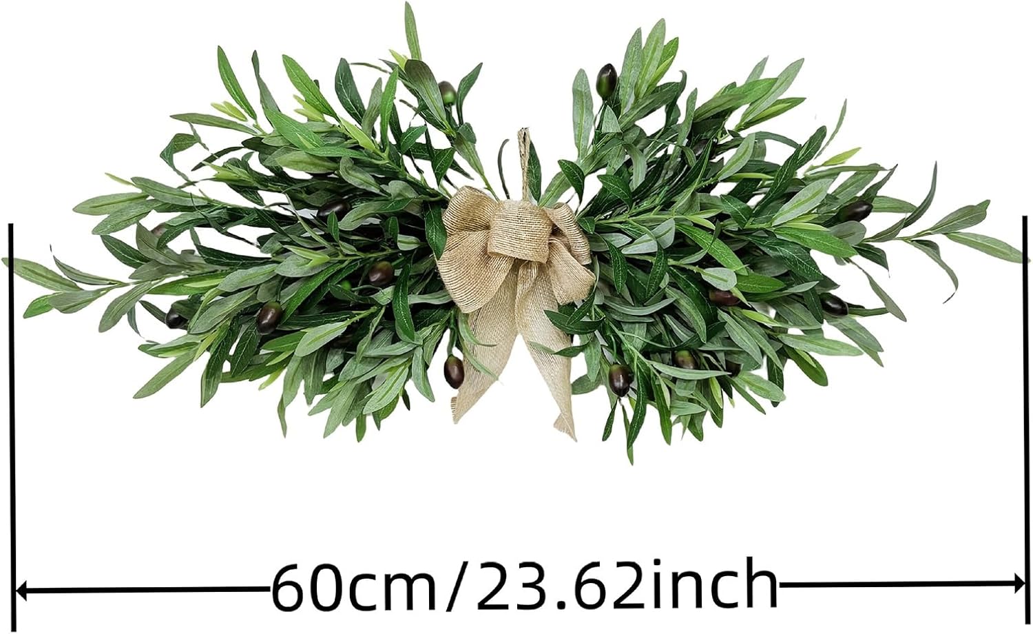 Firlar Artificial Olive Floral Swag 236 Inch Decor