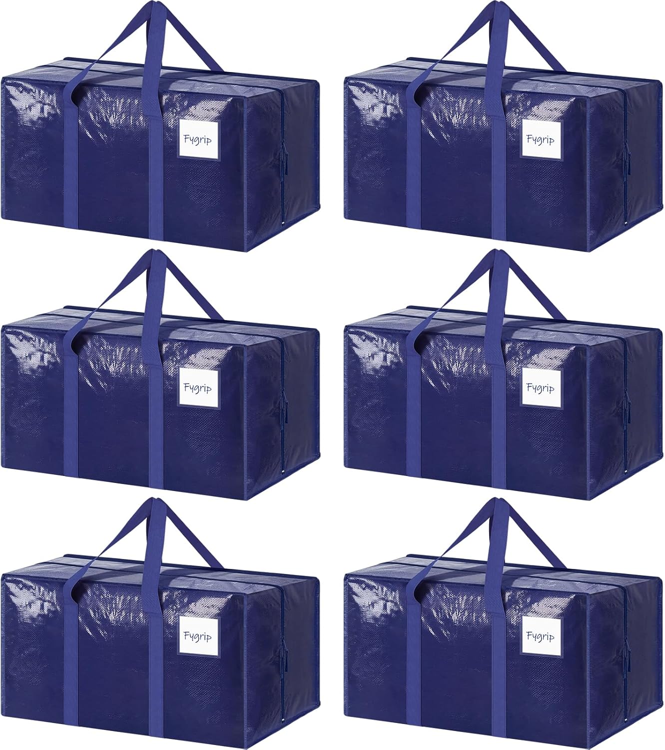 FYGRIP 6 Pack Extra Heavy Duty Large Moving Bags