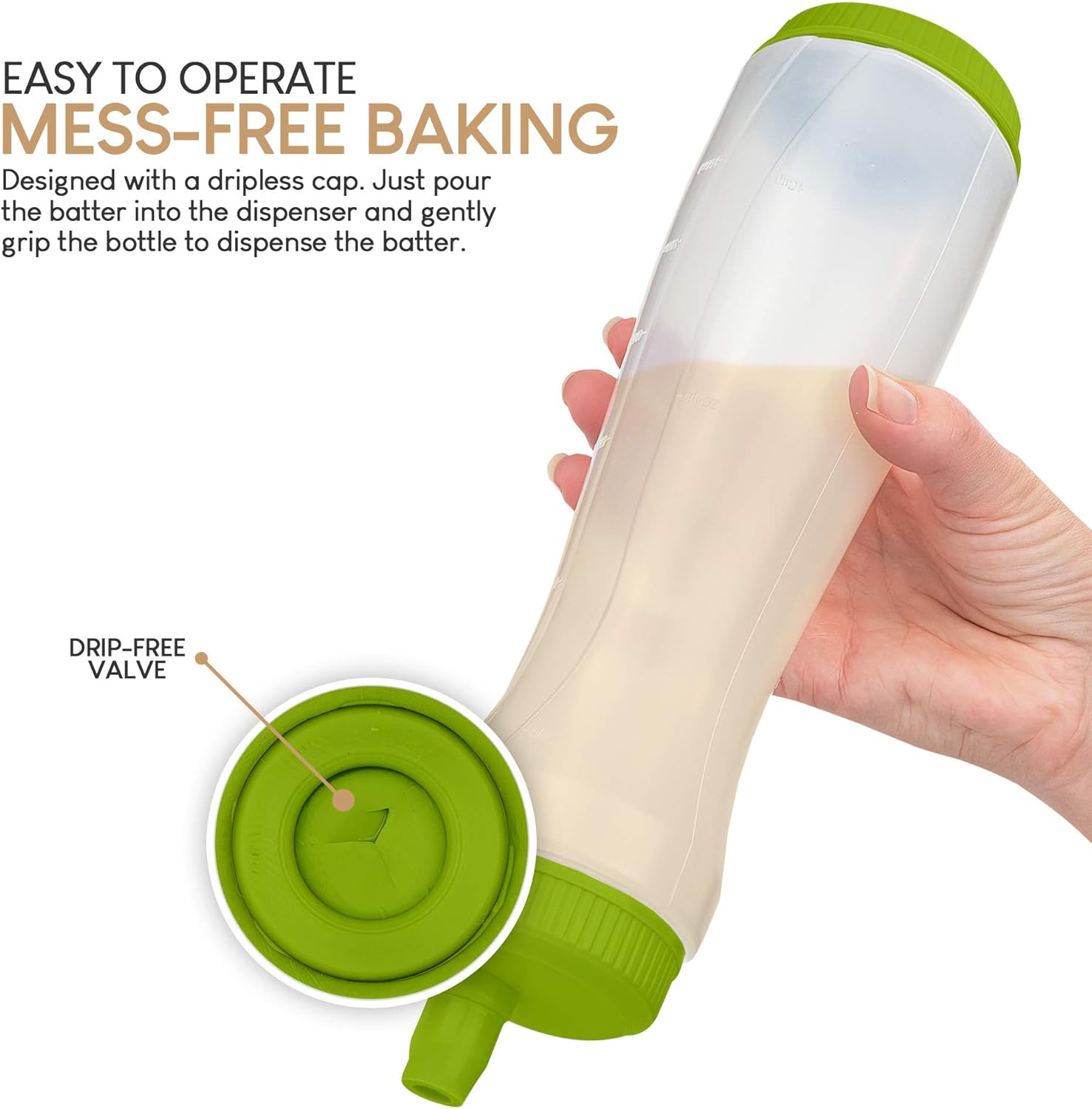 EXULTIMATE Pancake Batter Dispenser Pen