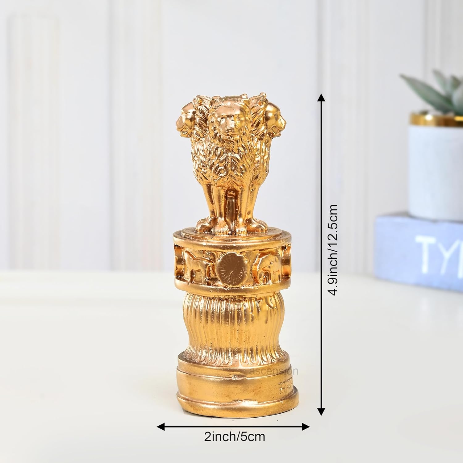 Samyuktha Ashoka Pillar Sculpture Home Decor