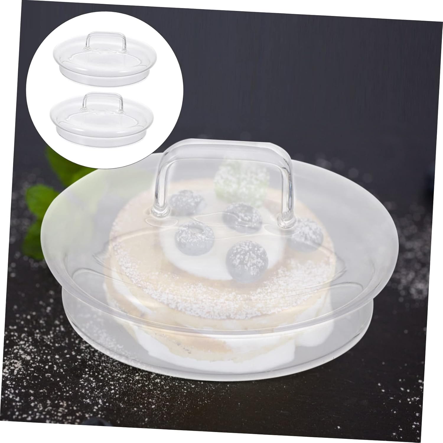 Airtight Glass Jar Lids Replacement 2 Pack