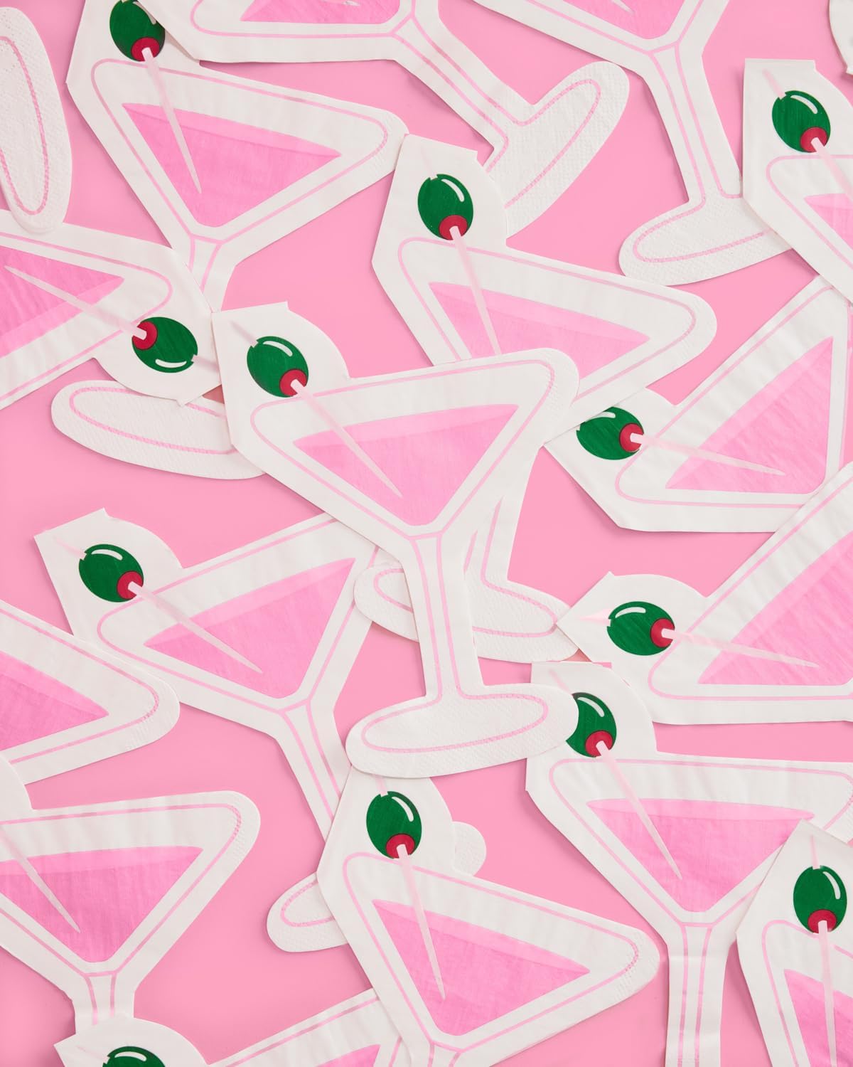 Xo Fetti Dirty Martini Napkins - 25pcs 3-ply Set