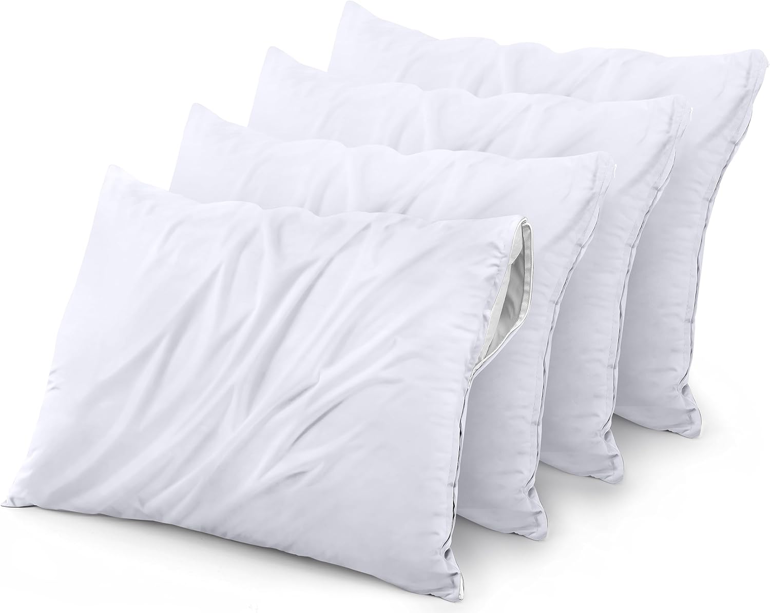 Utopia Bedding Waterproof Pillow Protectors Set of 4