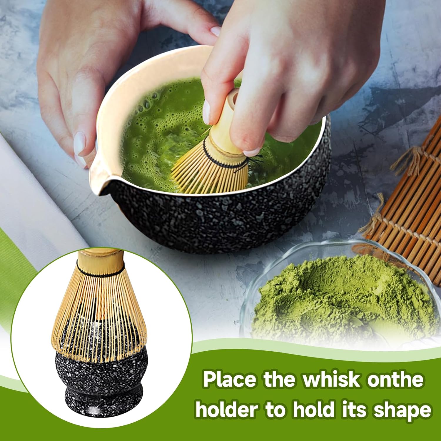 Amerzam Japanese Matcha Set - Complete Ceremony Collection