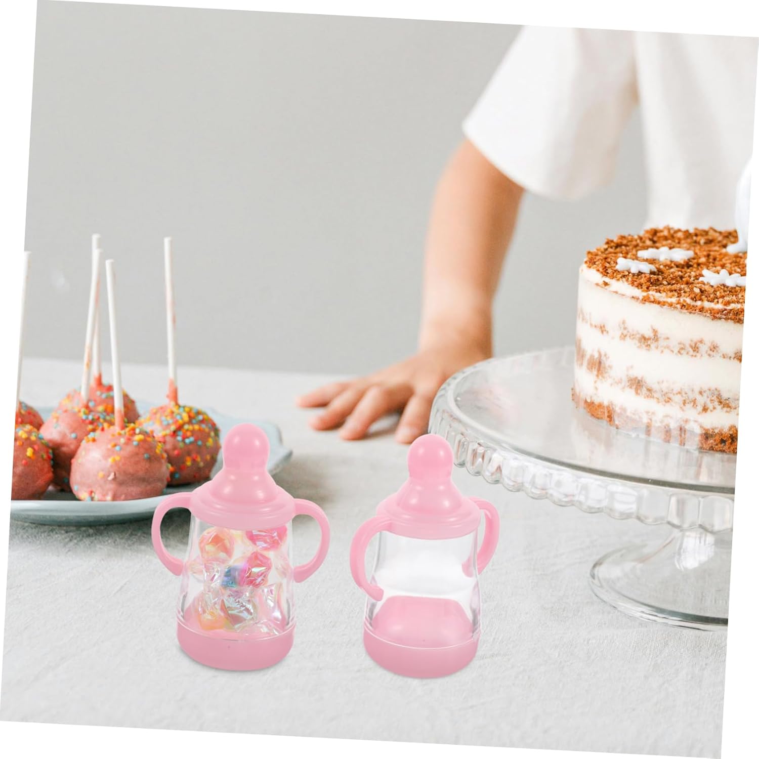 KOMBIUDA 10pcs Bottle Candy Holders for Parties and Celebrations
