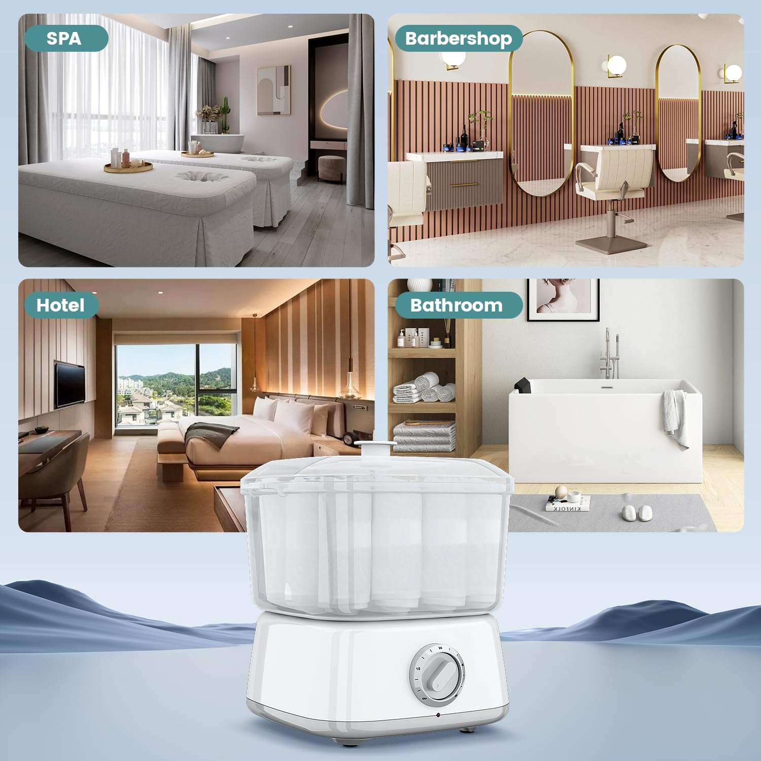 StateRiver Rapid Heating Towel Warmer for Facials