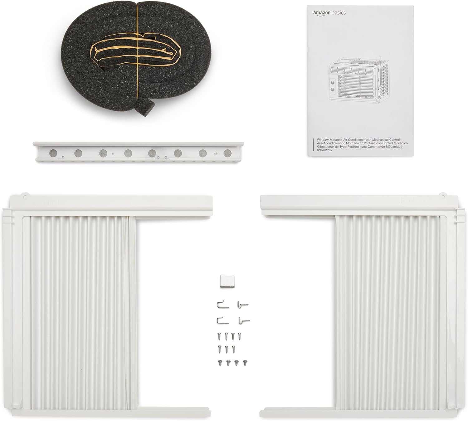 Amazon Basics 5000-BTU Window AC Unit White