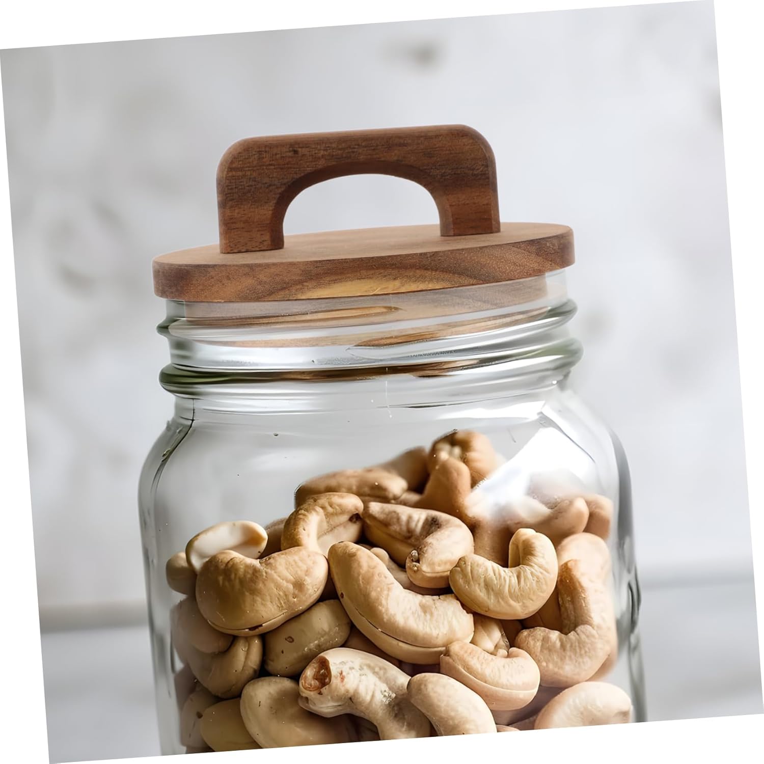 Wooden Lid Storage Jar Multipurpose Canning Covers