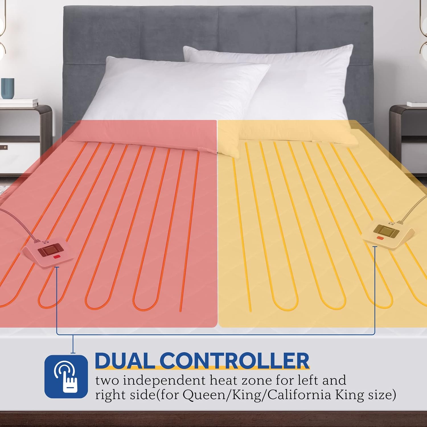 Sealy Heated Mattress Pad King Size 78x80 Inch
