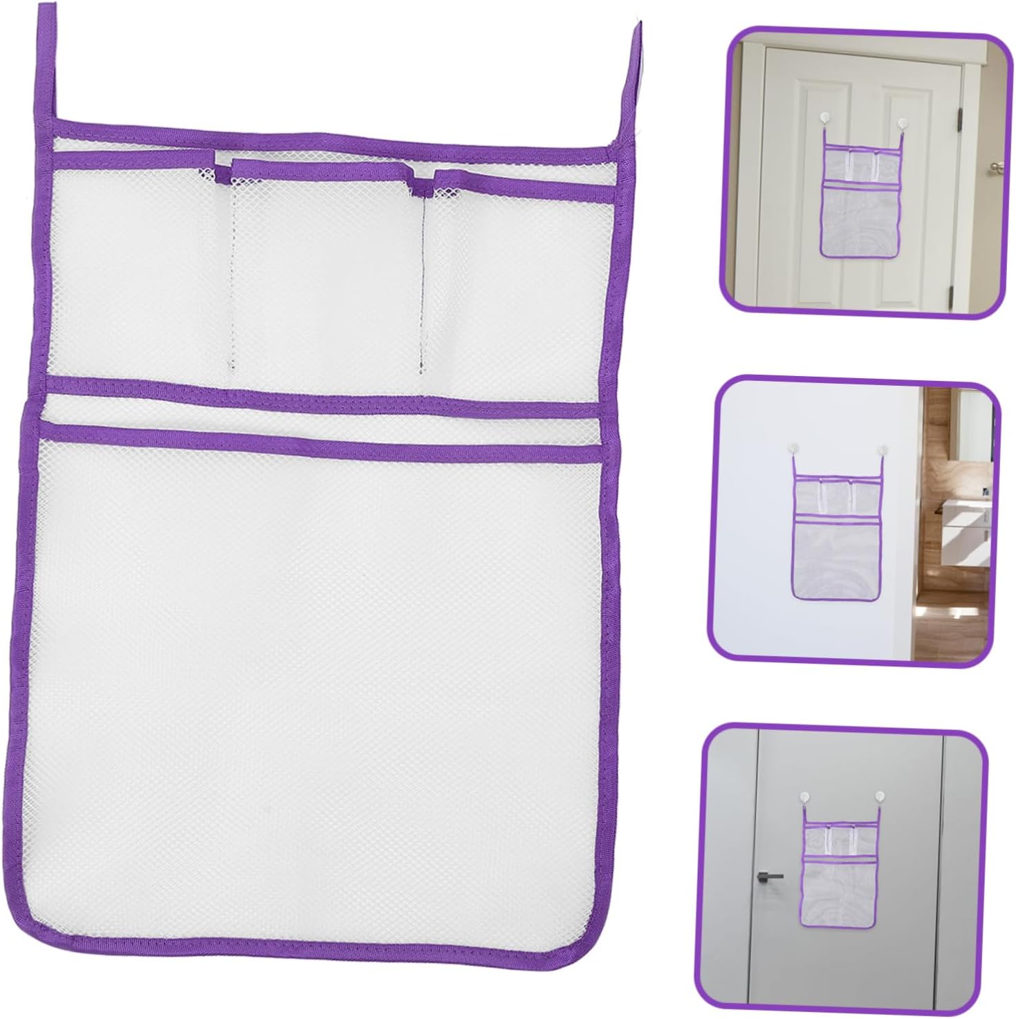 DECHOUS Bathroom Hanging Organizer Mesh Storage Bag