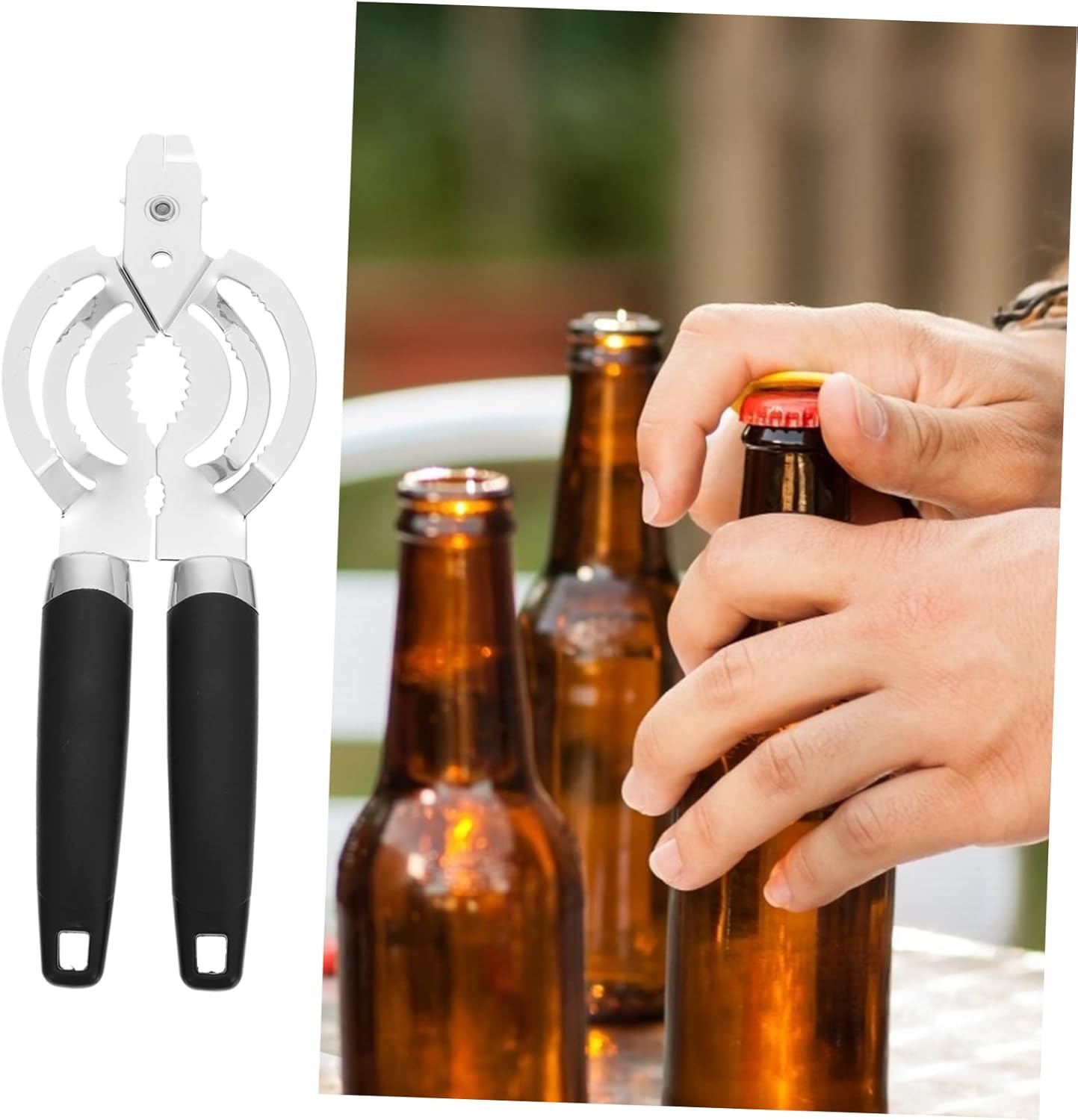 Zerodeko 1pc Manual Can and Bottle Opener