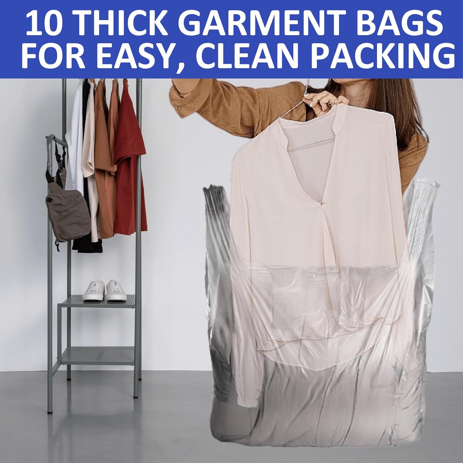 BBJ WRAPS Moving Bags Heavy Duty Extra Large Set of 2