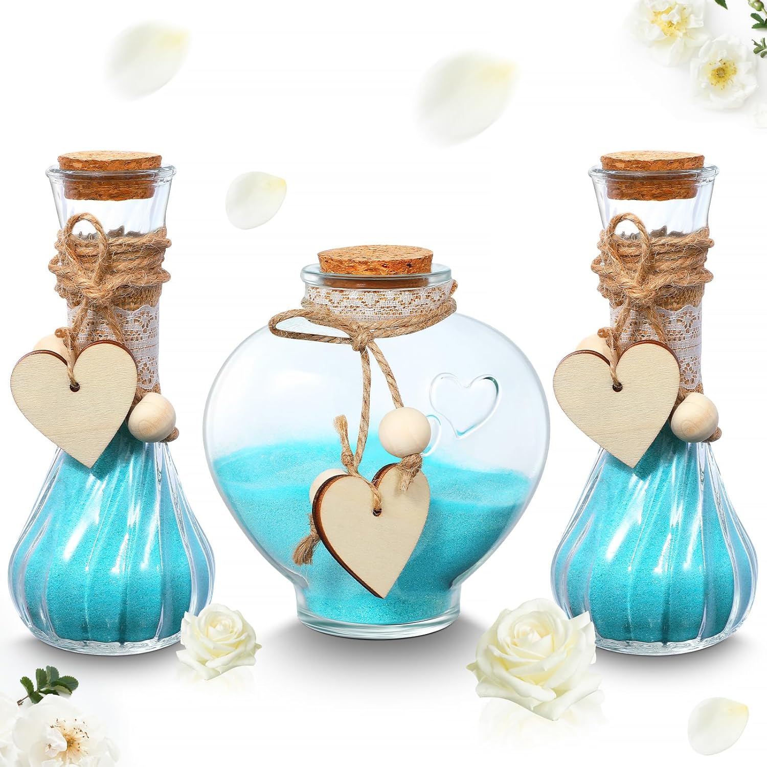 Layhit Unity Sand Ceremony Set 3 Pcs Decorative Vase