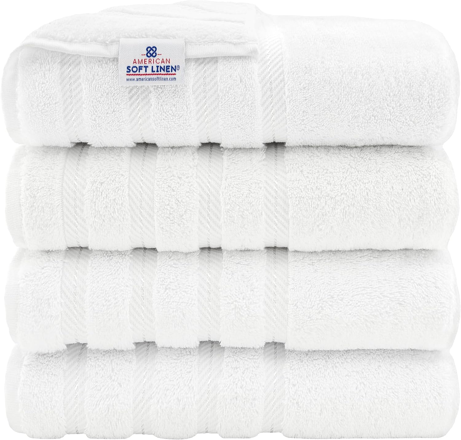 American Soft Linen 4 Piece Bath Towel Set