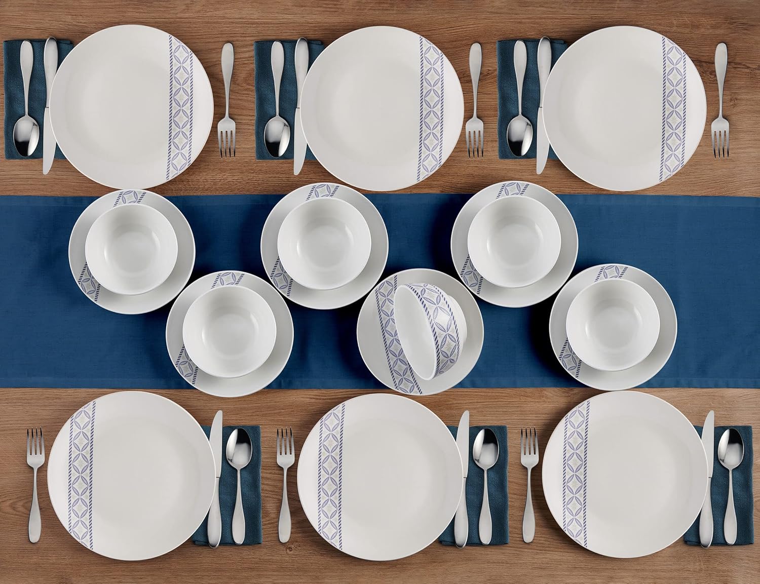 Studio Nova Preslie 18 Piece Dinnerware Set for 6