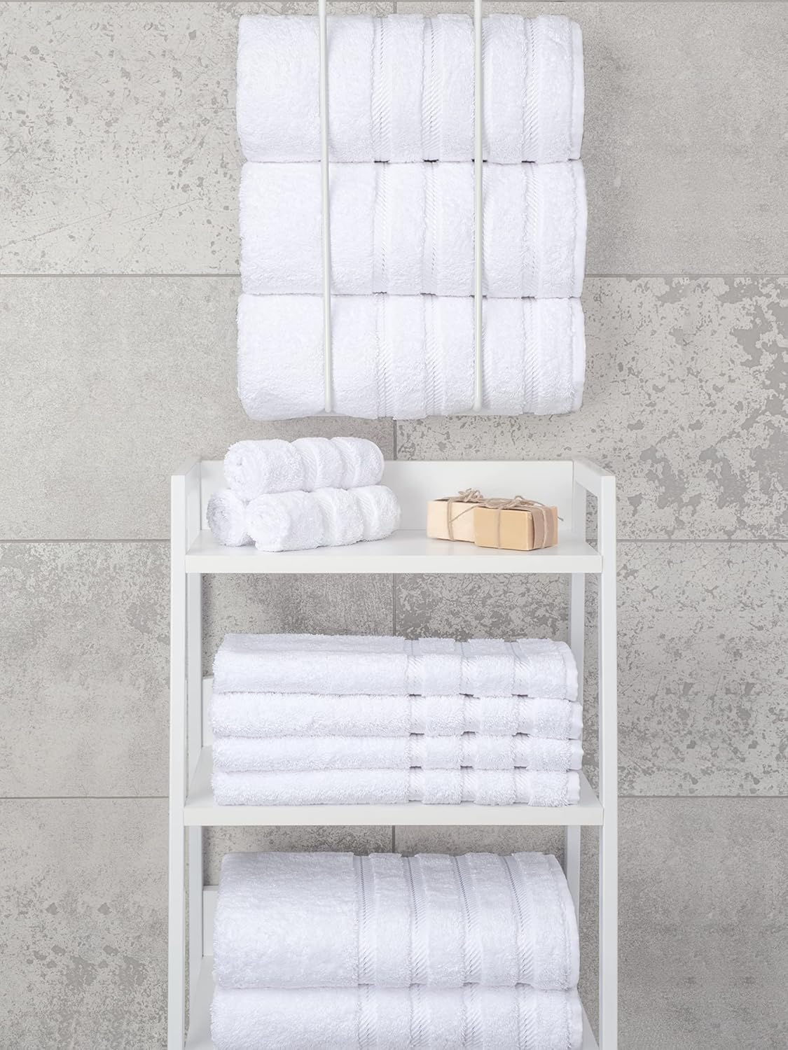 American Soft Linen 4 Piece Bath Towel Set
