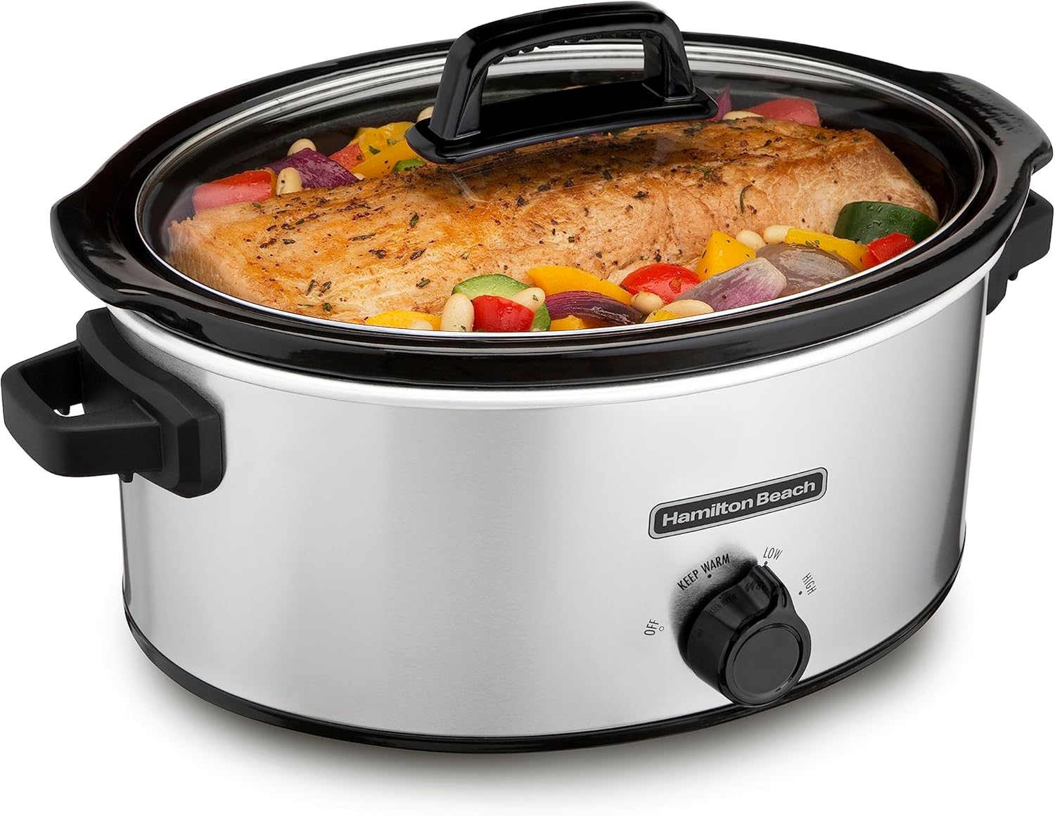 Hamilton Beach Smooth Touch Can Opener 6-Quart Slow Cooker