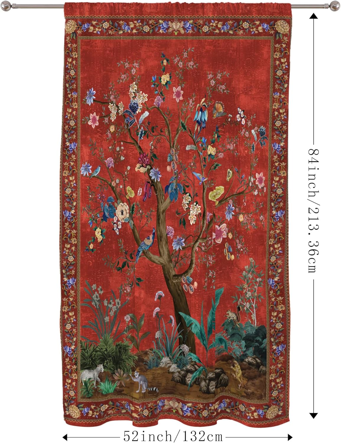 HMS Happy Memories Floral Panel Curtains