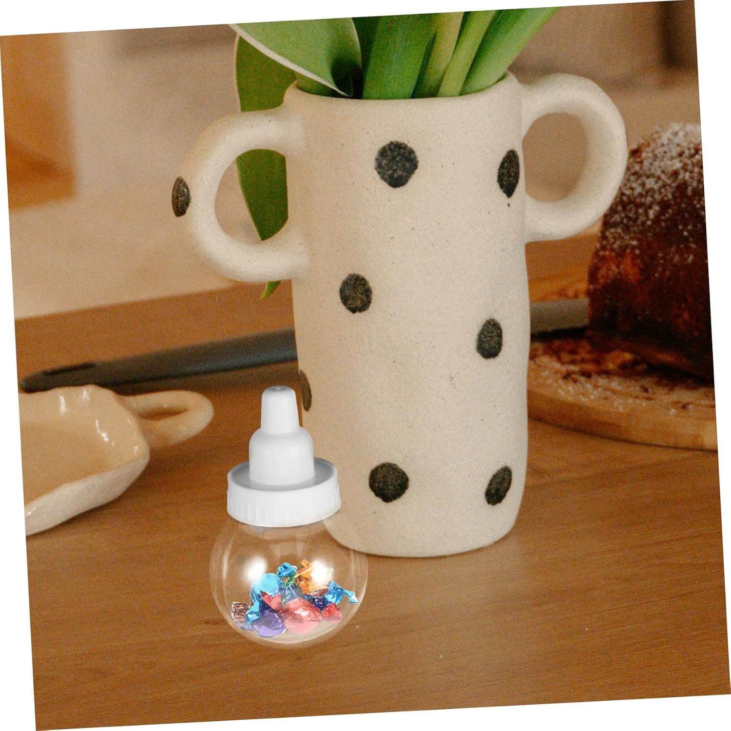 20pcs Creative Ball Shaped Candy Storage Box Novelty Containers