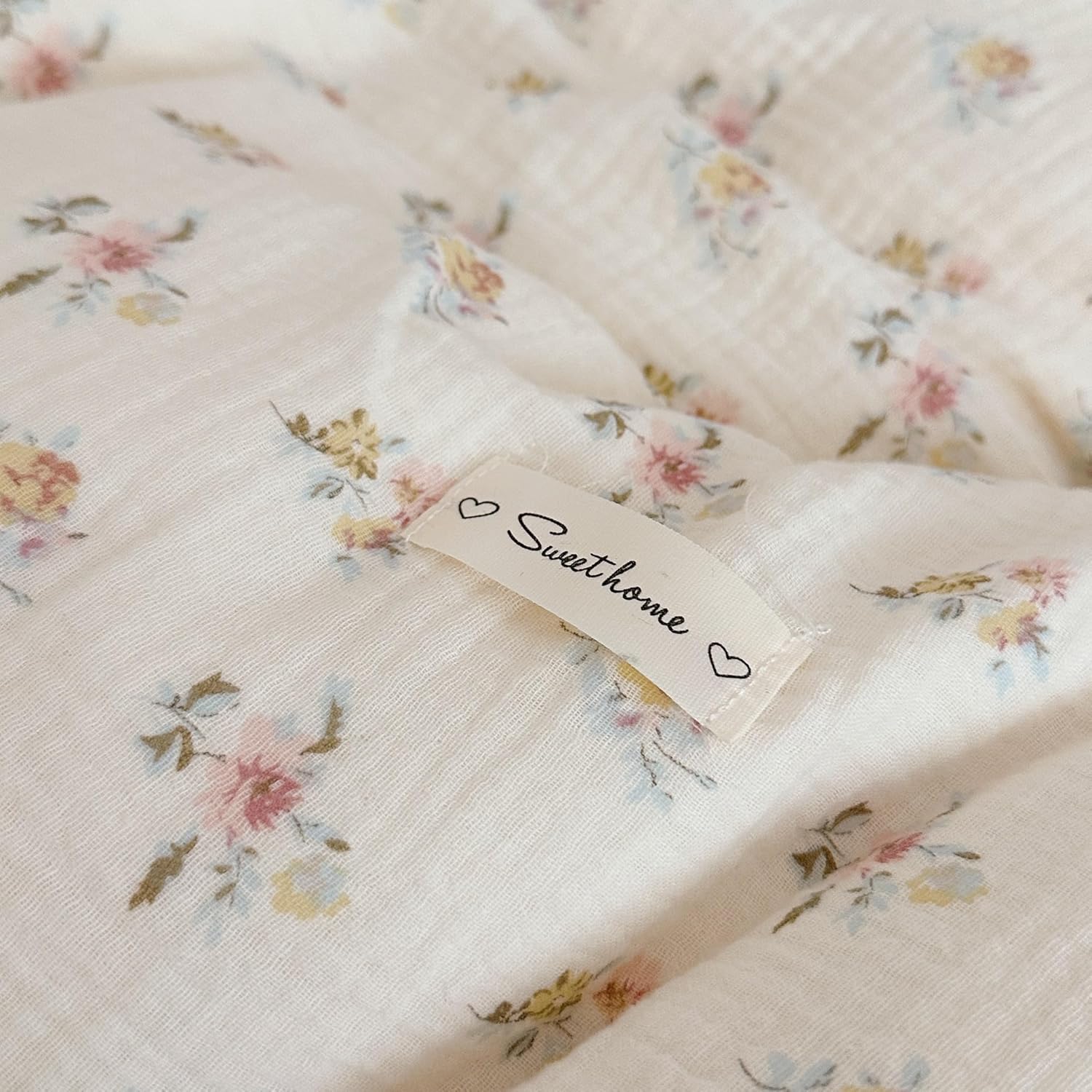 BuLuTu 100 Cotton Muslin Duvet Cover Twin Size