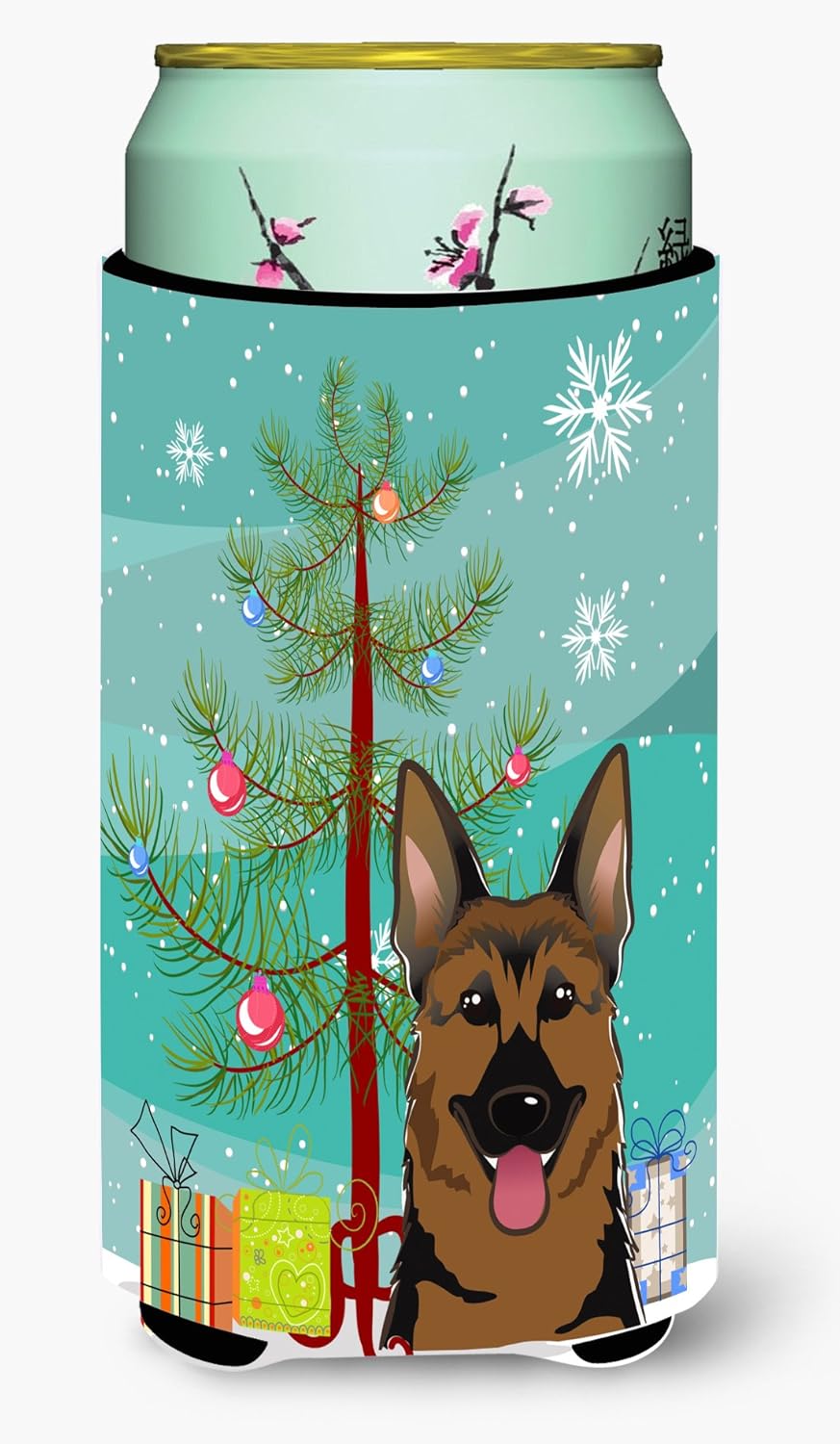 Carolines Treasures Christmas Tree Can Cooler Sleeve Hugger