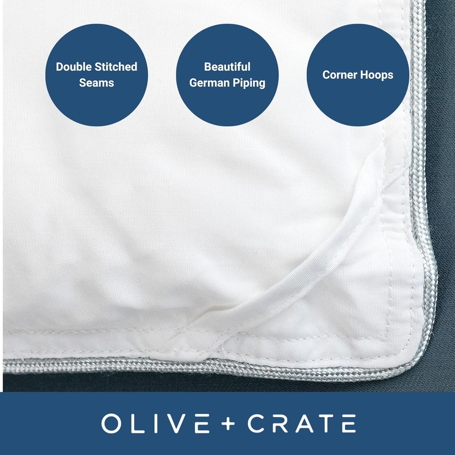 Olive Crate Bamboo Viscose King Comforter - Lightweight Breathable