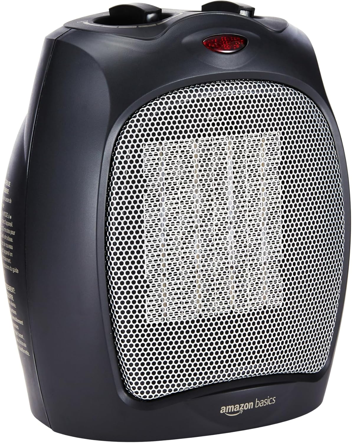 Amazon Basics 1500W Ceramic Space Heater Black