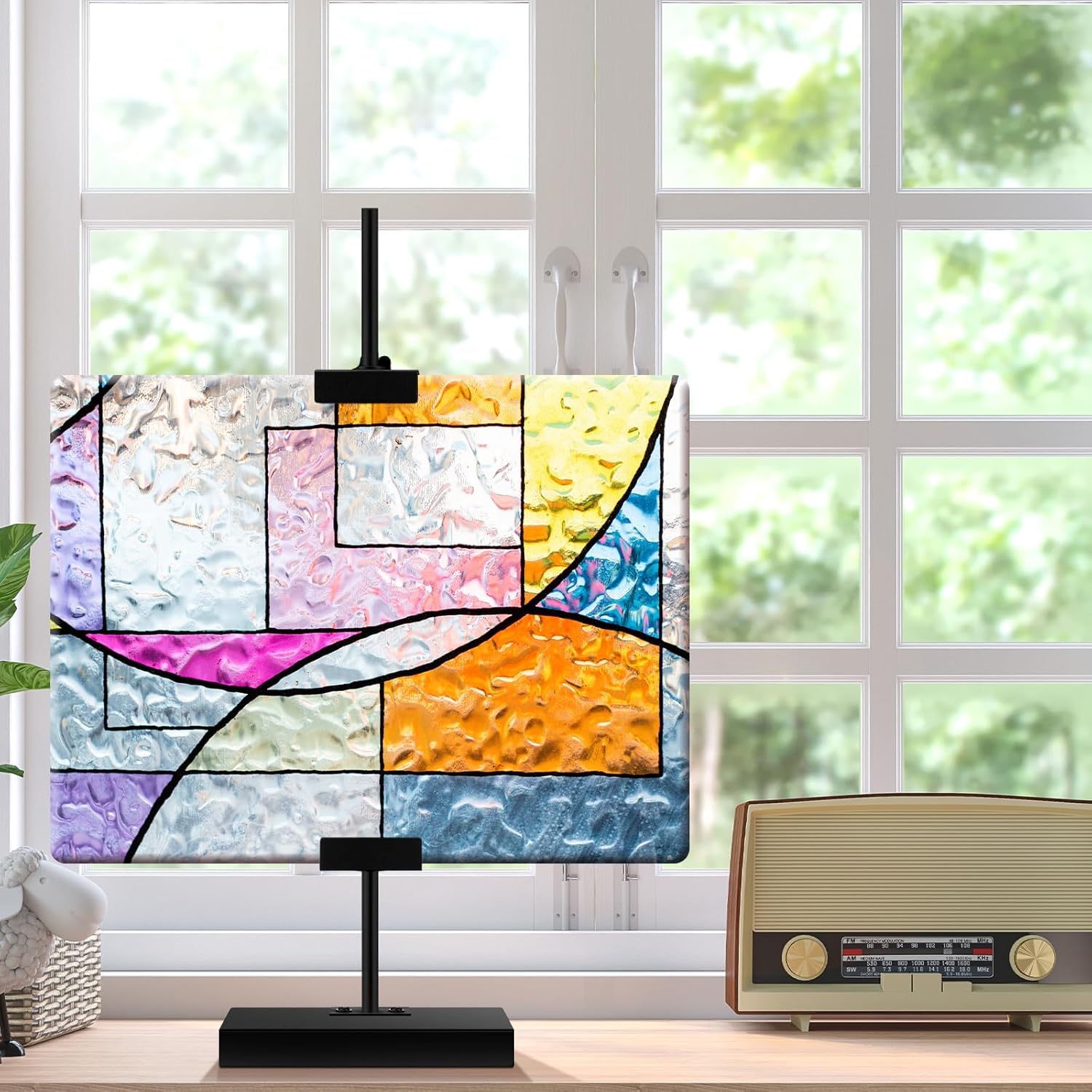 Adjustable Metal Picture Frame Easel Stand for Home Exhibition