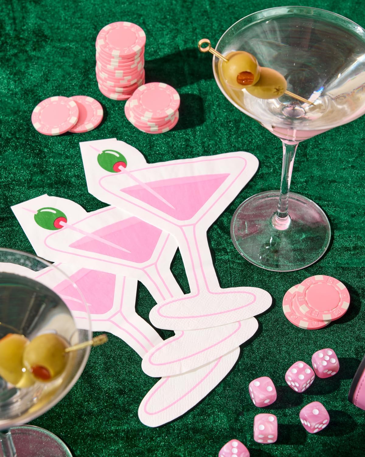 Xo Fetti Dirty Martini Napkins - 25pcs 3-ply Set