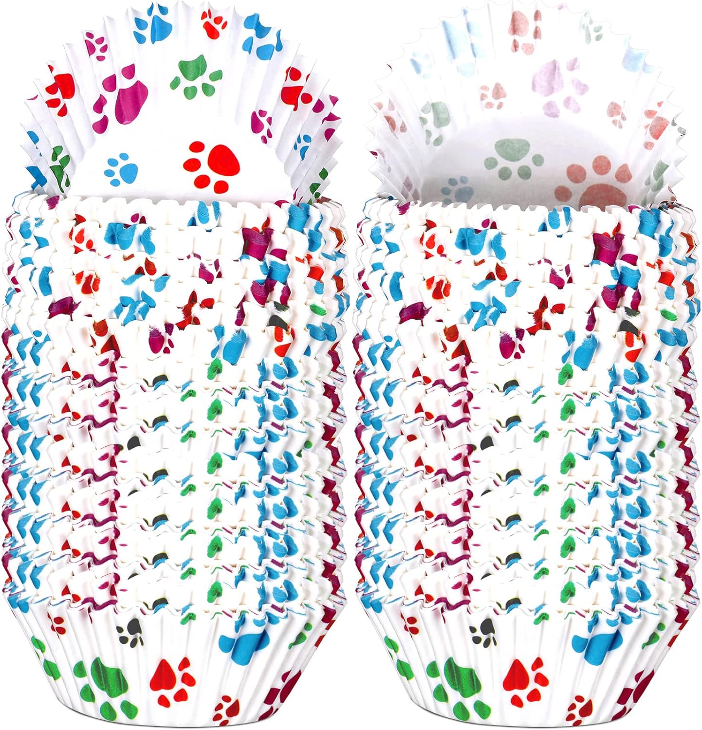 200 Pcs Paw Bone Cupcake Liners for Dog Lovers