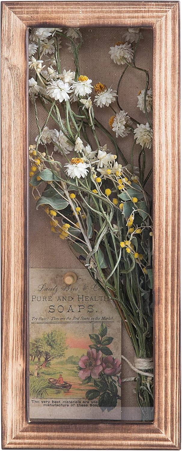 Freezing Point Shadow Box Frame 5x125 Flower Display Case